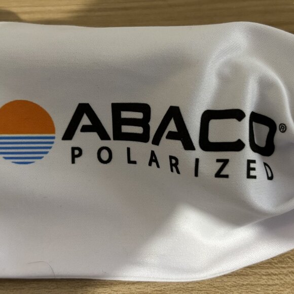 ABACO Polarized Women's Kai Sunglasses Crystal Clear/Rose Gold, New - Picture 3 of 4